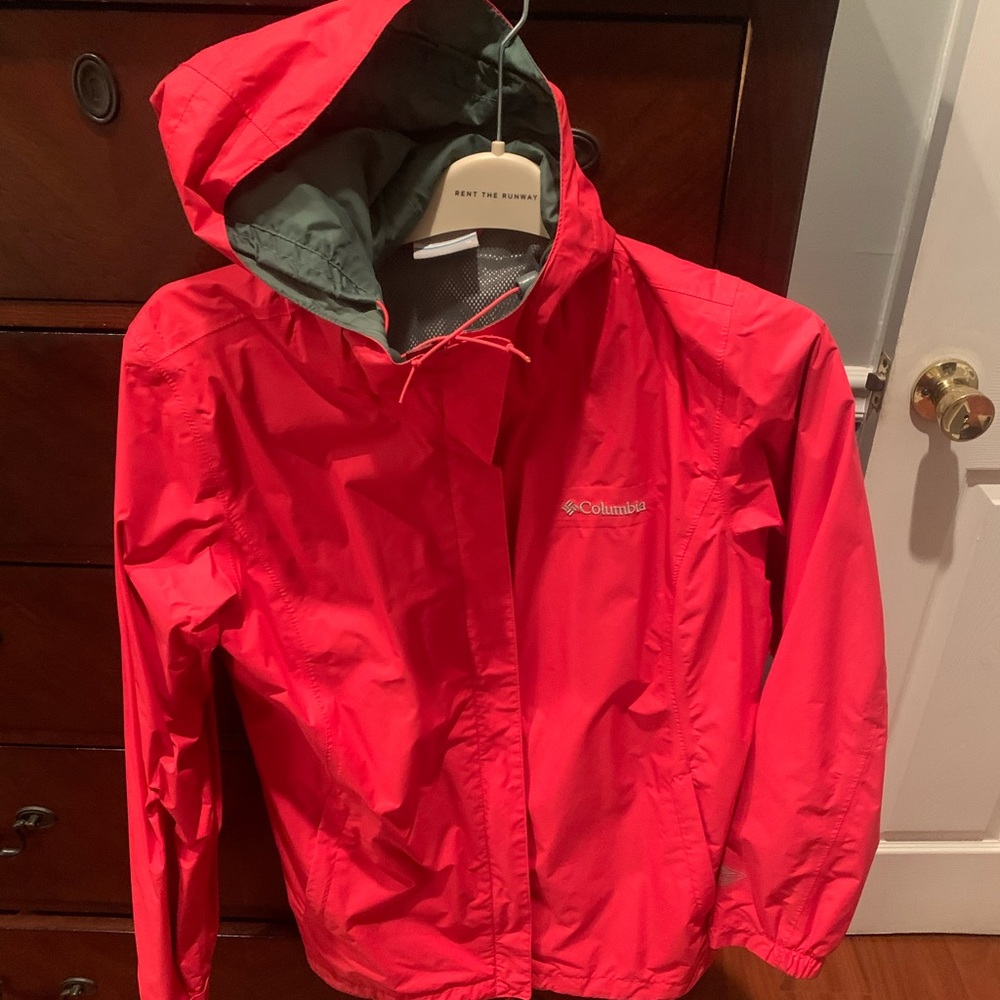 Columbia Waterproof Jacket, size M.